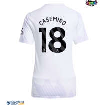 Ženski Nogometni dresi Manchester United Casemiro #18 Gostujoči 2025-26 Kratek Rokav